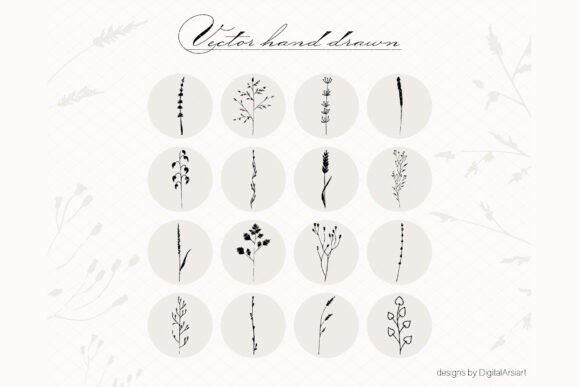 Download Botanical Clip Art EPS Botanical Illustr - Premium Resources